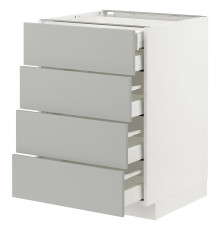 Sz stj 4fr/2n/3dszr szu, белый/Хавсторп светло-серый МЕТОД / МАКСИМЕРА 895.385.49