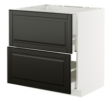Sz stj zl+2fr/2szu, biały/Bodbyn czarny METOD / MAXIMERA 895.790.64