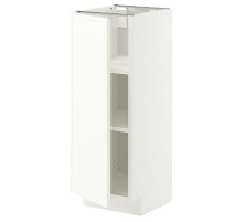Szafka st/półki, biały/Aspudden matowy biały METOD 896.244.86