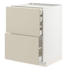 Sz stj 2fr/2n/w sz, белый/Хавсторп бежевый МЕТОД / МАКСИМЕРА 994.266.07
