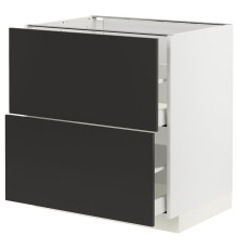 Sz stj 2fr/2w szu, белый/Nickebo матовый антрацит МЕТОД / MAXIMERA 994.981.71