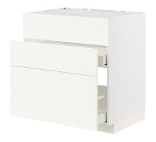 Sz stj zl+3fr/2szu, biały/Vallstena biały METOD / MAXIMERA 995.071.75
