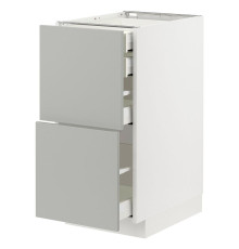 Sz stj 2fr/2n/w szu, белый/Хавсторп светло-серый МЕТОД / МАКСИМЕРА 995.389.97
