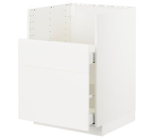 Szafka zl pod TALLSJÖN, biały/Veddinge biały METOD / MAXIMERA 995.501.40
