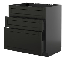 Sz stj zl+3fr/2szu, черно-серый/черная морилка Lerhyttan МЕТОД / КНИВШУЛЬТ 995.885.91
