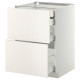 Sz stj 2fr/2n/śr/w szu, biały/Veddinge biały METOD / MAXIMERA 999.159.27
