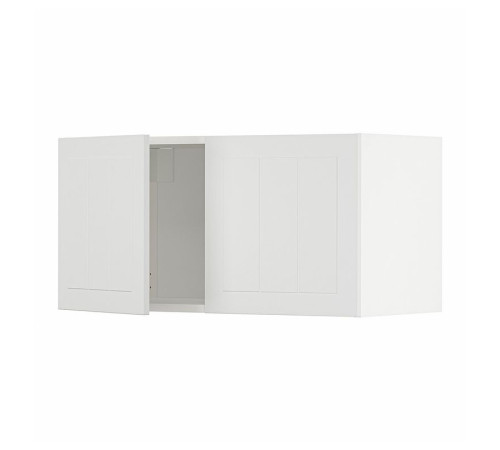 Szafka śc/2 drzwi, biały/Stensund biały METOD 094.577.40