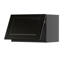 Szafka śc poz, czarnoszary/Bodbyn czarny METOD 095.883.88