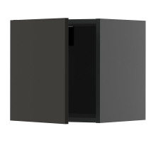 Настенный шкаф, черно-серый/матовый антрацит Nickebo METOD 095.891.23
