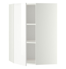 Настенная полка половинной длины, белая/Ringhult white METOD 399.185.23