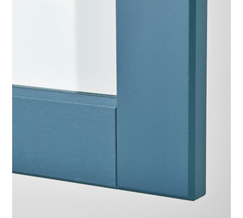 Sza śc pół/2 szkl drz, biały/Lerhyttan niebieski METOD 596.011.13