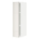 Szafka ścienna z półkami, biały/Ringhult jasnoszary METOD 794.648.98