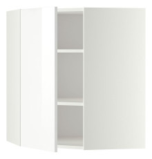 Настенная полка половинной длины, белая/Ringhult white METOD 799.185.21
