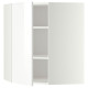 Настенная полка половинной длины, белая/Ringhult white METOD 799.185.21