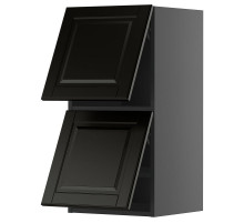 Sza śc poziom 2 drz, czarnoszary/Bodbyn czarny METOD 895.893.03
