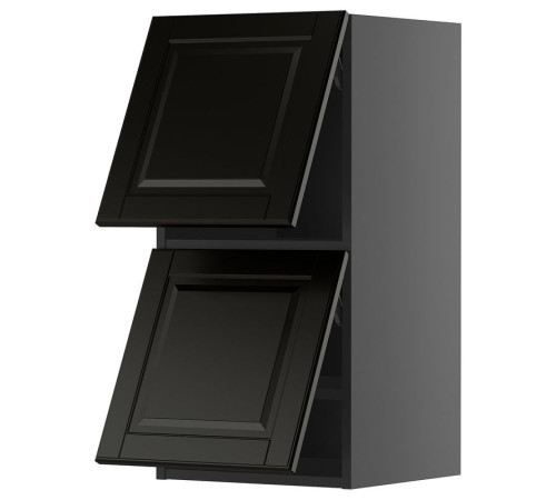 Sza śc poziom 2 drz, czarnoszary/Bodbyn czarny METOD 895.893.03