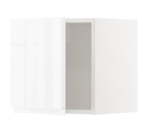 Szafka ścienna, biały/Voxtorp połysk/biel METOD 994.635.72