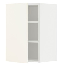 Настенный шкаф с полками, белый/Vallstena white METOD 995.072.55