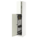 Szafka wysoka/wnętrz gosp, biały/Vallstena biały METOD 895.742.07