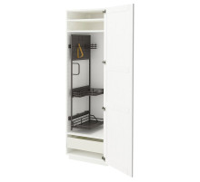 Szafka wysoka/wnętrz gosp, biały Enköping/biały imitacja drewna METOD / MAXIMERA 995.742.64