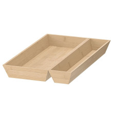 Вставка для ящика, 2 предмета, бамбук UPPDATERA 096.313.77