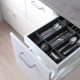 Regulowany organizer do szuflady, szary UPPDATERA 505.441.79