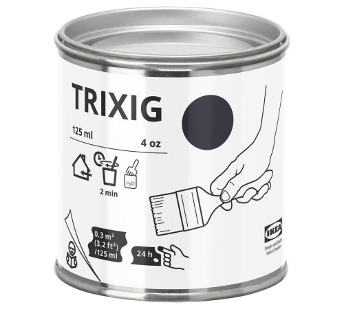 Краска черная TRIXIG 906.002.34