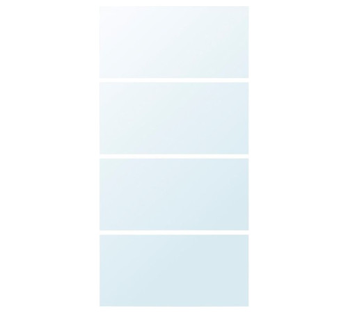 4 panele do ramy drzwi przesuwanych, lustro AULI 005.877.41