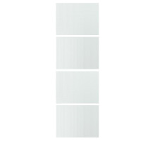 4 panele do ramy drzwi przesuwanych, szkło w kratkę LUNDBRÄSMA 306.292.35