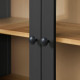 Witryna z 3 szufladami, czarnybrąz/jasnobrązowy HEMNES 504.522.97