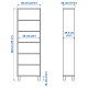Szafka, ciemnoszary BESTÅ 595.081.48