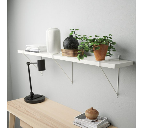 Półka ścienna, biały/biały BERGSHULT / PERSHULT 392.907.01