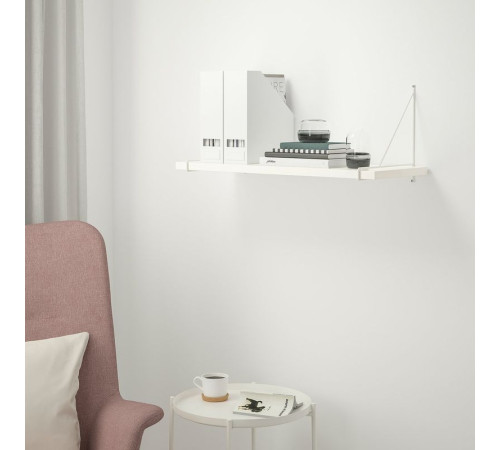 Półka ścienna, biały/biały BERGSHULT / PERSHULT 692.907.47