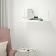 Półka ścienna, biały/biały BERGSHULT / PERSHULT 692.907.47