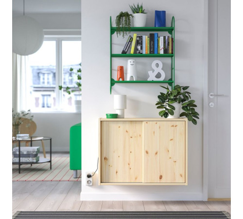 Półka ścienna, zielony FÄRGSÄTTARE 705.957.85