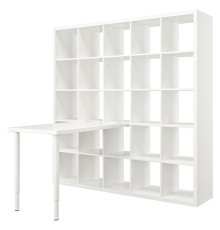 Biurko, biały KALLAX / LINNMON 094.816.98