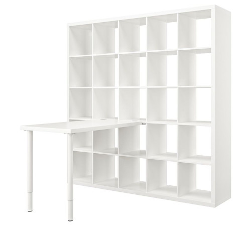 Biurko, biały KALLAX / LINNMON 094.816.98
