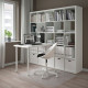 Biurko, biały KALLAX / LINNMON 094.816.98