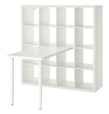 Biurko, biały KALLAX / LINNMON 394.816.92