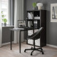 Biurko, czarny/czarnybrąz KALLAX / LINNMON 494.817.00