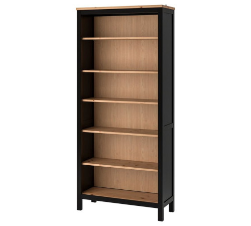 Regał, czarnybrąz/jasnobrązowy HEMNES 204.522.94