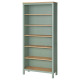 Regał, szarozielony/bejca jasnobrązowa HEMNES 405.961.59
