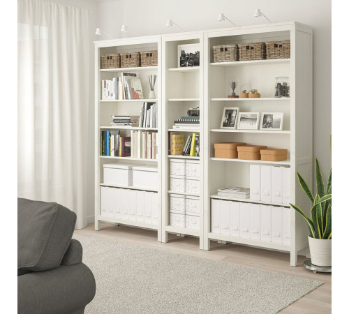Regał, biała bejca HEMNES 792.311.54