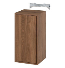 Szafka ścienna z 1 półką/drzwiami, brązowy orzech EKET 395.903.80