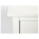 Комод, 8 ящиков, белая морилка, HEMNES 102.392.80