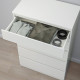 Комод, 5 ящиков, белый KULLEN 203.936.62