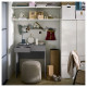 Toaletka, szary BRIMNES 605.982.75