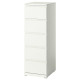 Komoda, 5 szuflad, biały STORKLINTA 406.275.42