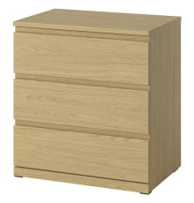 Komoda, 3 szuflady, imit. dębu STORKLINTA 706.275.31