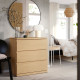 Komoda, 3 szuflady, imit. dębu STORKLINTA 706.275.31
